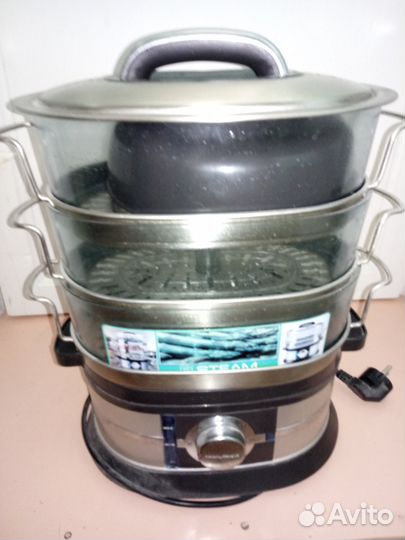 Пароварка Morphy richards сталь Нержавейка