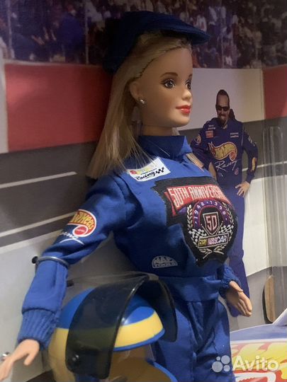 Barbie Nascar 50th anniversary