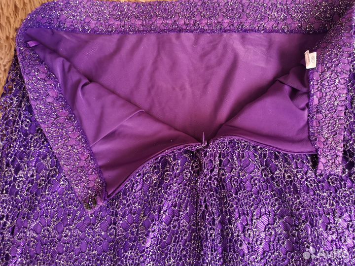 Юбка гипюр новая 52-54 размер