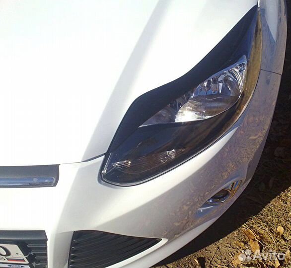 Реснички на фары для Ford Focus 2011-2015