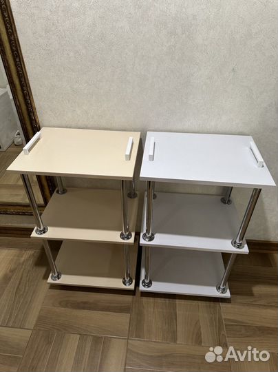 Этажерки, тумбы на колесиках