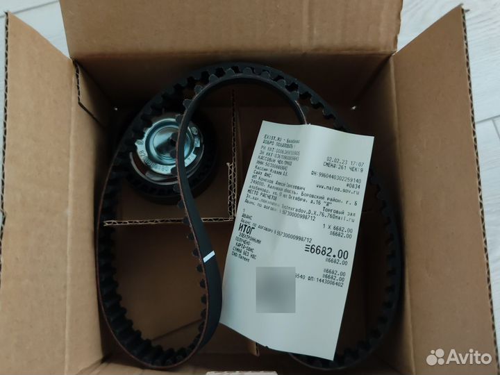 Комплект грм renault 1.6 k4m