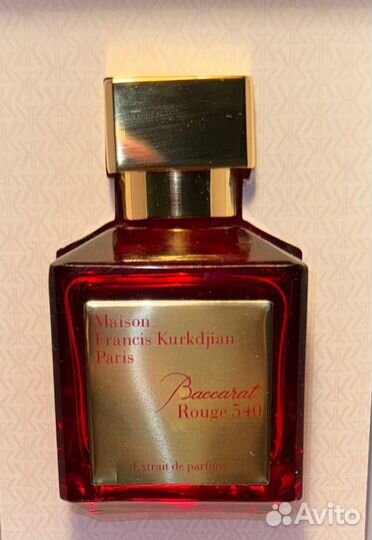 Духи baccarat rouge 540 парфюмерный экстракт