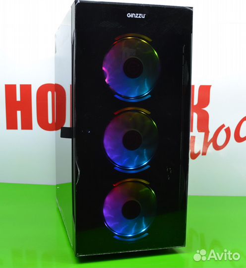 Новый игровой компьютер на Ryzen 5-5600X c RTX4060