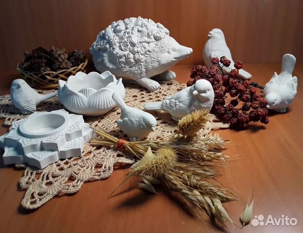 Декор для сада и дома. Изделия из бетона