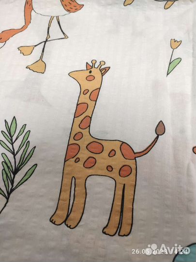 Детские пододеяльники (2 шт) хлопок