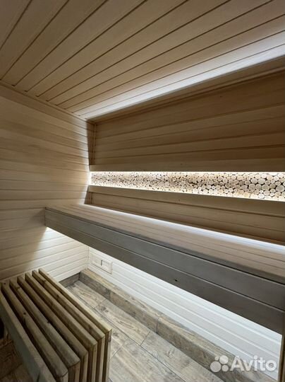 Сауна с бассейном
