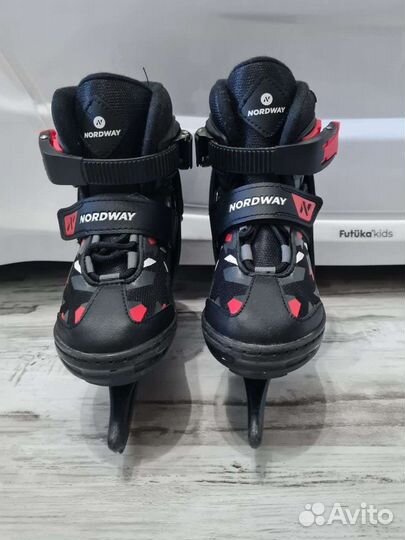 Коньки детские раздвижные