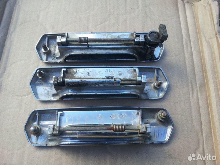 Ручки дверей хром на Ваз 2101