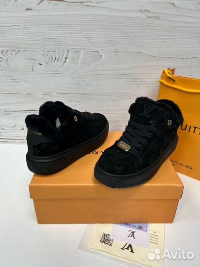 Кеды Louis Vuitton С Мехом Размеры 36-40