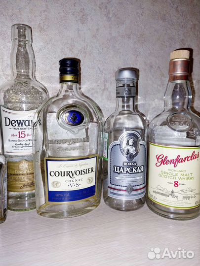 Бутылки из под алкоголя