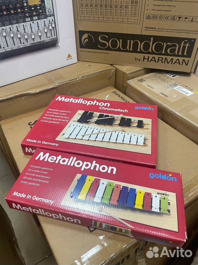 Металлофон goldon 11080 хроматический