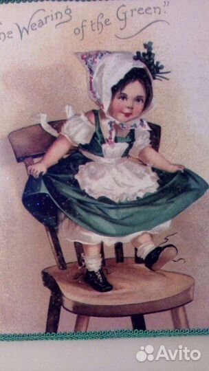 Картинка для детской, двухсторонняя, USA