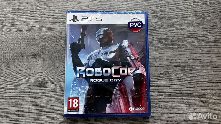 Robocop rogue city ps5 Новый диск