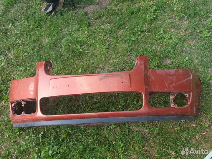 Бампер на skoda fabia 2