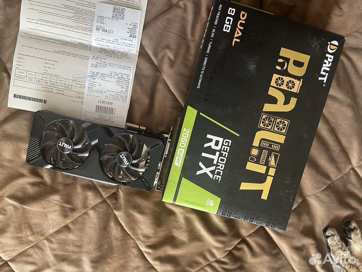 Видеокарта rtx 2060 super 8gb