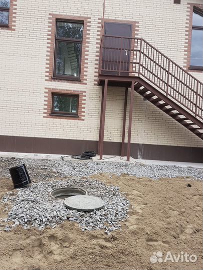 Септик из бетонный колец