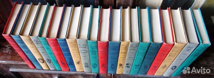 Библиотека приключений в 20 томах