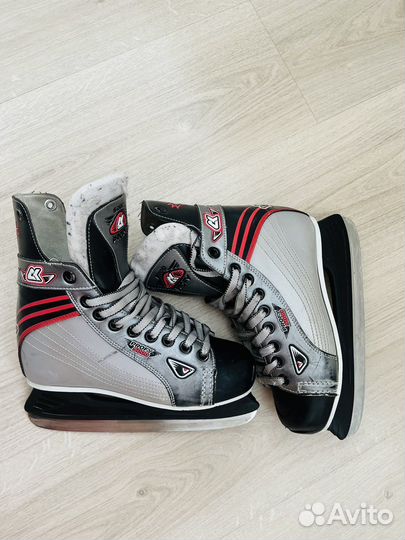 Коньки хоккейные ск profy 5000 детские 36 размер
