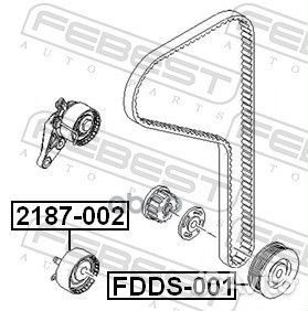 Шкив коленвала fdds001 Febest