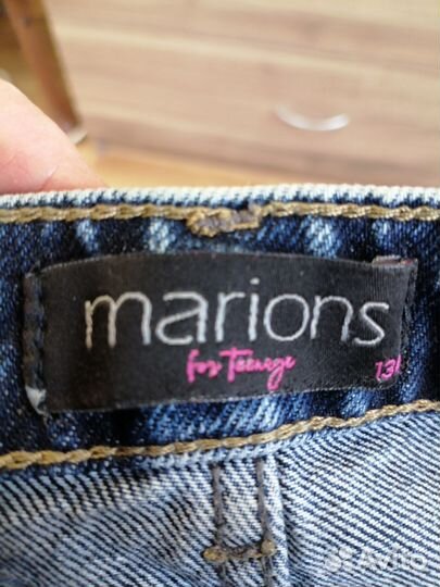 Джинсы бананы для девочки 134