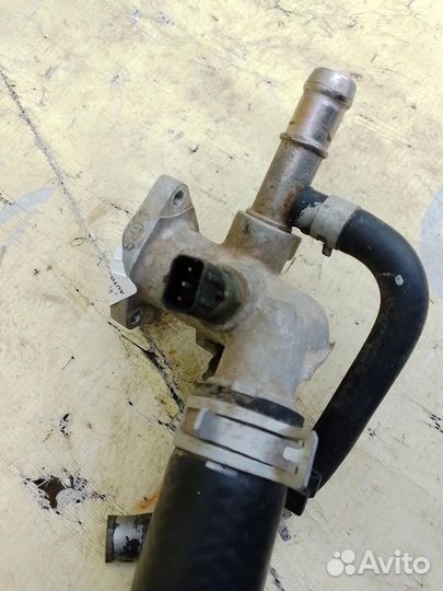 Фланец температуры охладителя Hyundai Solaris 2010+ оригинал