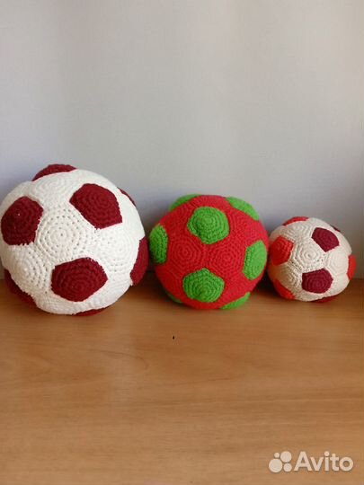 Мячики амигуруми