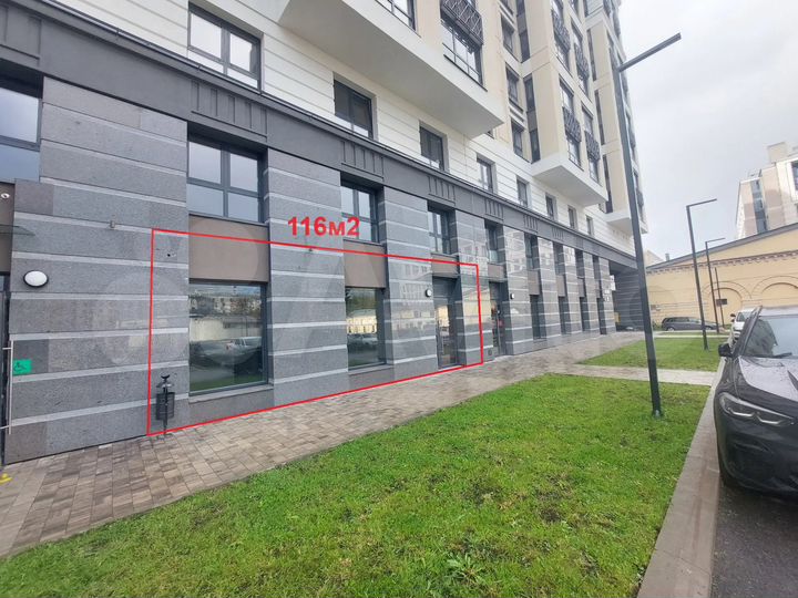 Помещение у м. Фрунзенская 116 м²