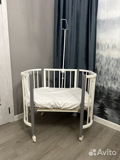 Кроватка детская овальная SooHooKids