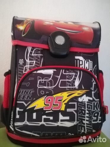 Ранец Молния Маккуин McQueen почти новый Тачки