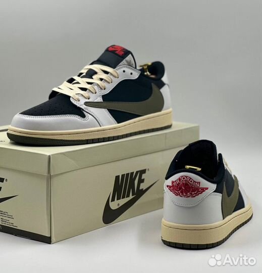 Мужские кроссовки Nike Air Jordan 1 Low & Travis S
