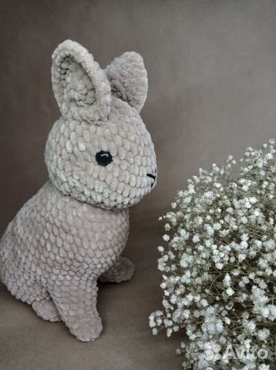 Кролик/заяц/Вязанная игрушка амигуруми