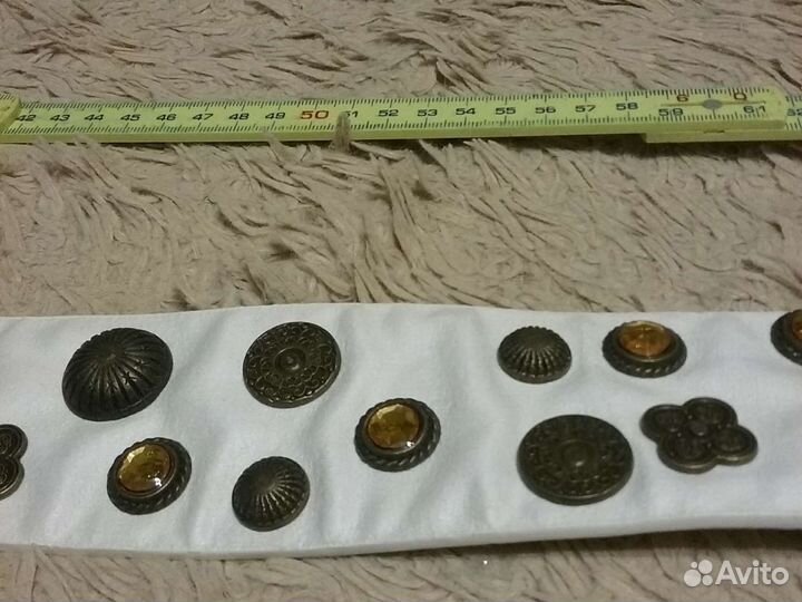 Пояс с камнями новый