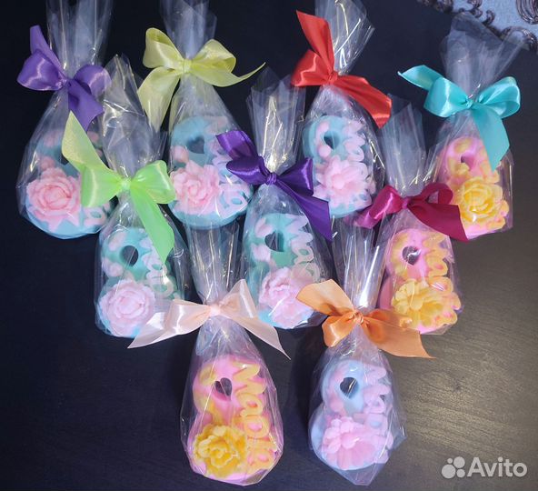 Штучное мыло на 8 марта