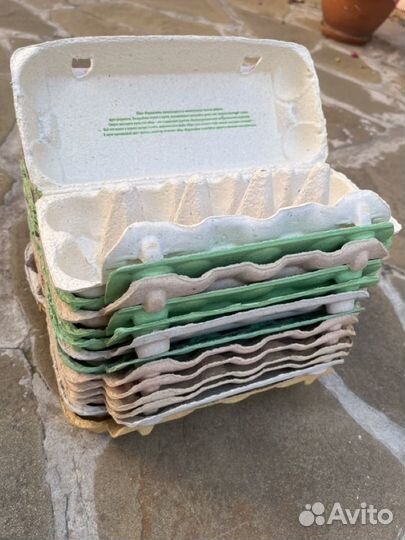 Коробки из под яиц по 10 штук бумажные