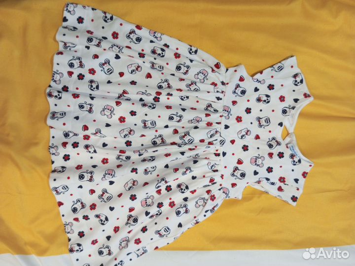 Платье для девочки 92