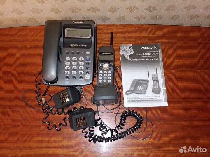 Радиотелефон Panasonic KX-TC1070RUB