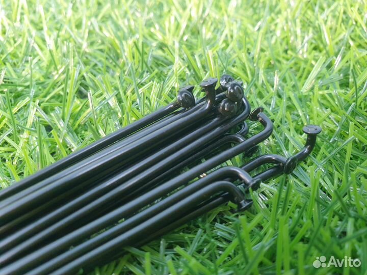 Спицы для велосипеда 250-293мм черные