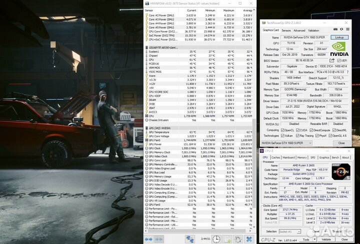 Игровой пк 1660 Super Ryzen 5 16GB