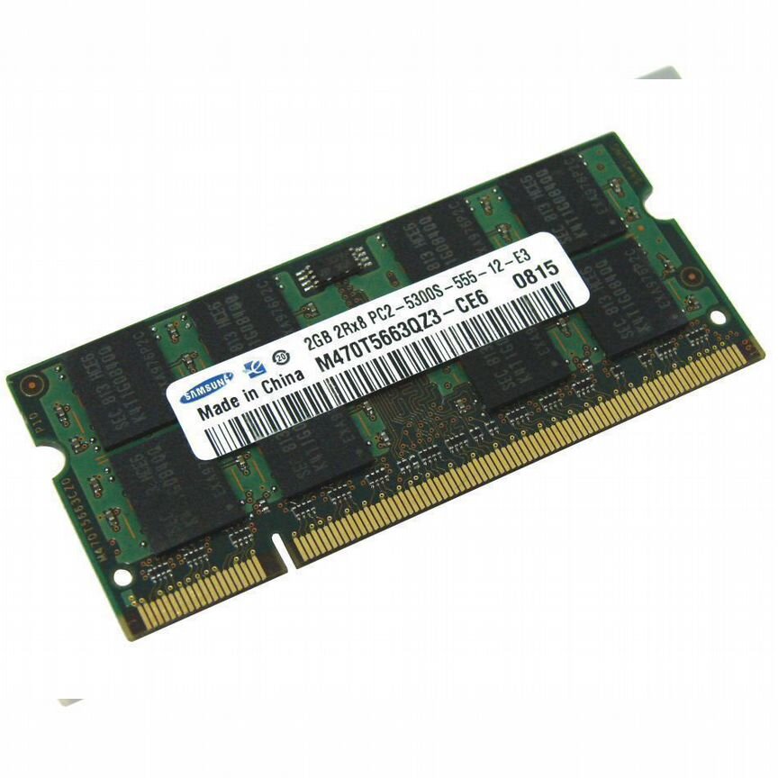 [M470T5663QZ3-CE6] Оперативная Память Samsung 2gb M470t5663qz3-Ce6