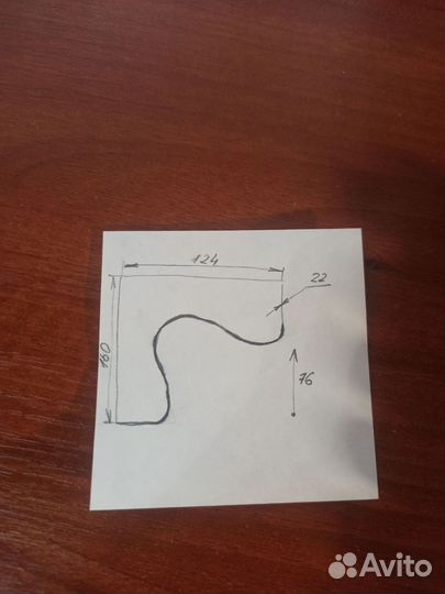 Компьютерный стол большой 160х125