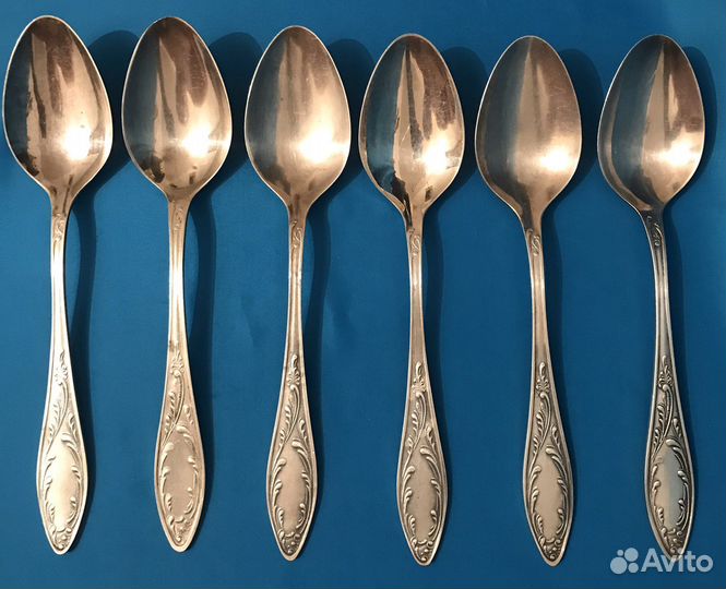 Столовые приборы ложки мельхиор СССР