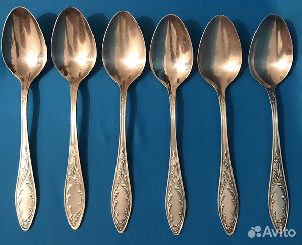 Столовые приборы ложки мельхиор СССР