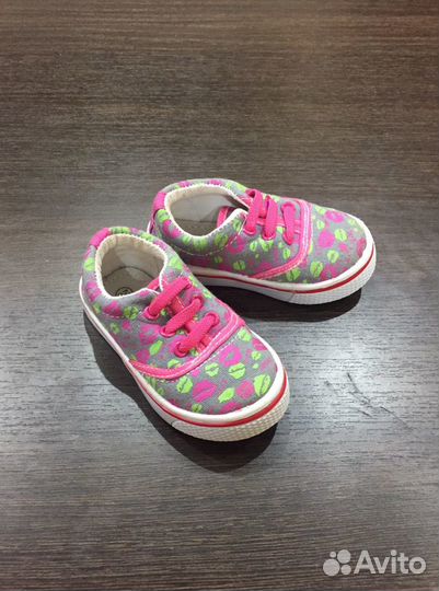 Кеды для девочки 20 размер