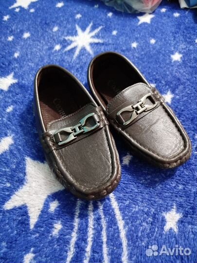Мокасины для мальчика 28 размер