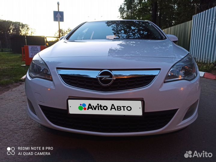 Opel Astra 1.4 МТ, 2011, 166 757 км