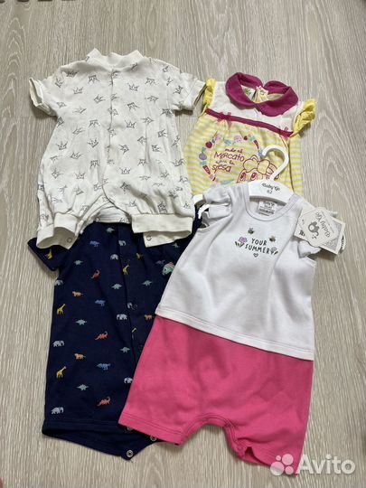 Детские вещи для новорожденных пакетом 56 - 62