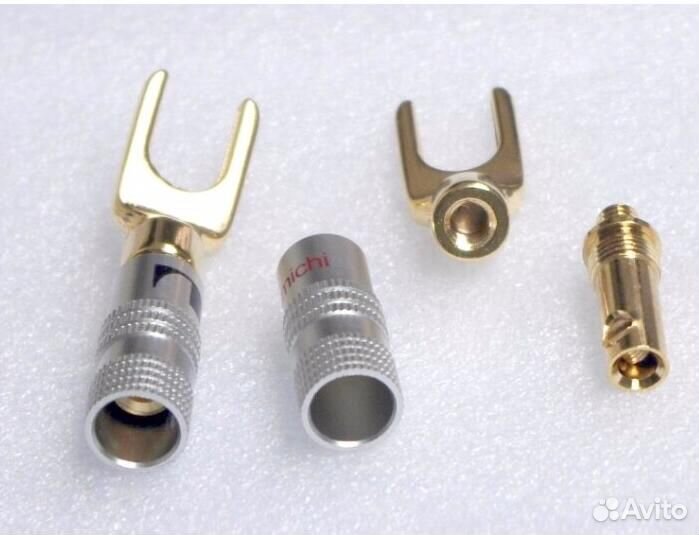 Разъём типа Лопатка Nakamichi для кабеля Hi Fi