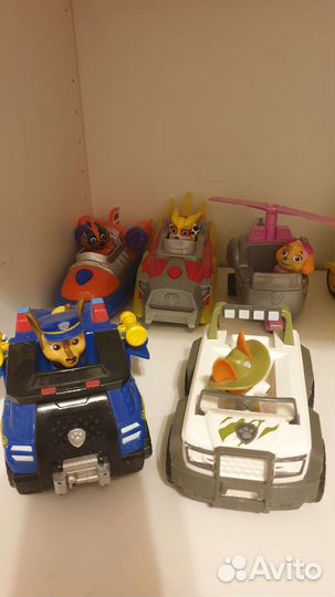 Машинки щенячий патруль