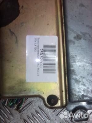Блок управления двс ford focus 2 (75X52PC01)